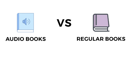 audio books vs regular books